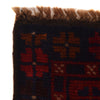Baluchi Rug Handmade Red Geometric 3x5 ft
