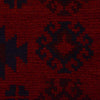 Baluchi Rug Handmade Red Geometric 3x5 ft