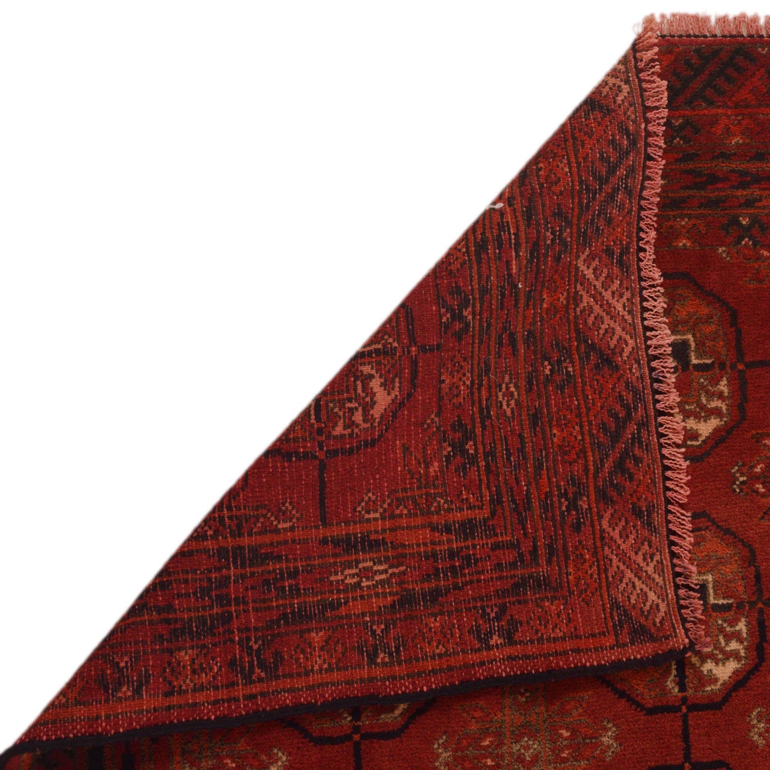 Hand-Knotted Red Baluchi Tribal Area Rug – 2' 9" x 3' 11" ft (85 x 120 cm) | SKU: G35194