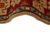 Kazak Rug Handmade Beige Medallion 2x4 ft