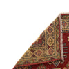 Kazak Rug Handmade Red Medallion 2x4 ft