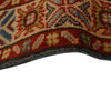 Kazak Rug Handmade Blue Medallion 2x4 ft