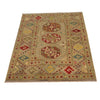 Waziri Area Rug Handmade Multi Medallion 2x4 ft