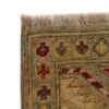 Waziri Area Rug Handmade Multi Medallion 2x4 ft