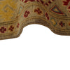 Waziri Area Rug Handmade Multi Medallion 2x4 ft