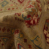 Waziri Area Rug Handmade Multi Medallion 2x4 ft