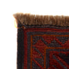 Mashwani Runner Rug Handmade Deep Red Geometric 6x9 ft