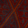 Mashwani Runner Rug Handmade Deep Red Geometric 6x9 ft