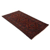 Baluchi Rug Handmade Multi Geometric 4x6 ft