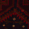 Baluchi Rug Handmade Multi Geometric 4x6 ft