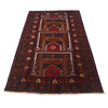 Baluchi Rug Handmade Multi Geometric 4x6 ft