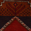 Baluchi Rug Handmade Multi Geometric 4x6 ft