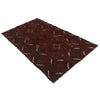 Baluchi Rug Handmade Multi Geometric 4x6 ft