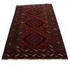 Baluchi Rug Handmade Multi Geometric 4x6 ft