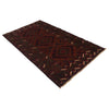 Baluchi Rug Handmade Multi Geometric 4x6 ft