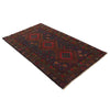 Baluchi Rug Handmade Multi Geometric 4x6 ft