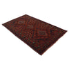 Baluchi Rug Handmade Multi Geometric 4x6 ft