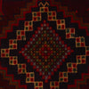 Baluchi Rug Handmade Multi Geometric 4x6 ft