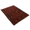 Baluchi Rug Handmade Red Geometric 4x6 ft