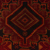 Baluchi Rug Handmade Red Geometric 4x6 ft