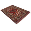 Barjasta Area Rug Handmade Multi Floral 4x6 ft