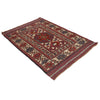 Barjasta Area Rug Handmade Multi Floral 4x6 ft