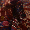 Baluchi Rug Handmade Multi Prayer Design 2x4 ft