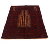 Baluchi Rug Handmade Multi Prayer Design 3x5 ft