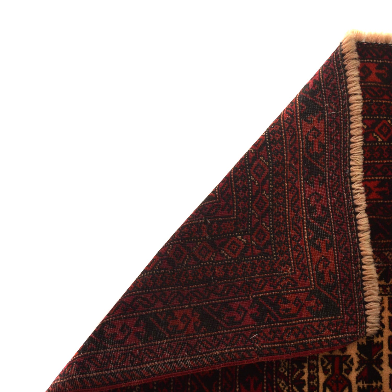Baluchi Rug Handmade Multi Prayer Design 3x5 ft