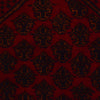 Baluchi Rug Handmade Red Prayer Design 3x5 ft