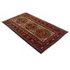 Baluchi Rug Handmade Multi Geometric 4x6 ft