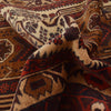 Baluchi Rug Handmade Multi Geometric 4x6 ft