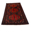 Baluchi Rug Handmade Red Geometric 4x6 ft