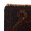 Baluchi Rug Handmade Red Geometric 4x6 ft