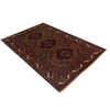 Baluchi Rug Handmade Multi Geometric 4x6 ft