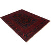 Baluchi Rug Handmade Red Geometric 4x6 ft
