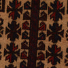 Baluchi Rug Handmade Multi Prayer Design 2x4 ft