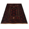 Baluchi Rug Handmade Multi Prayer Design 3x5 ft