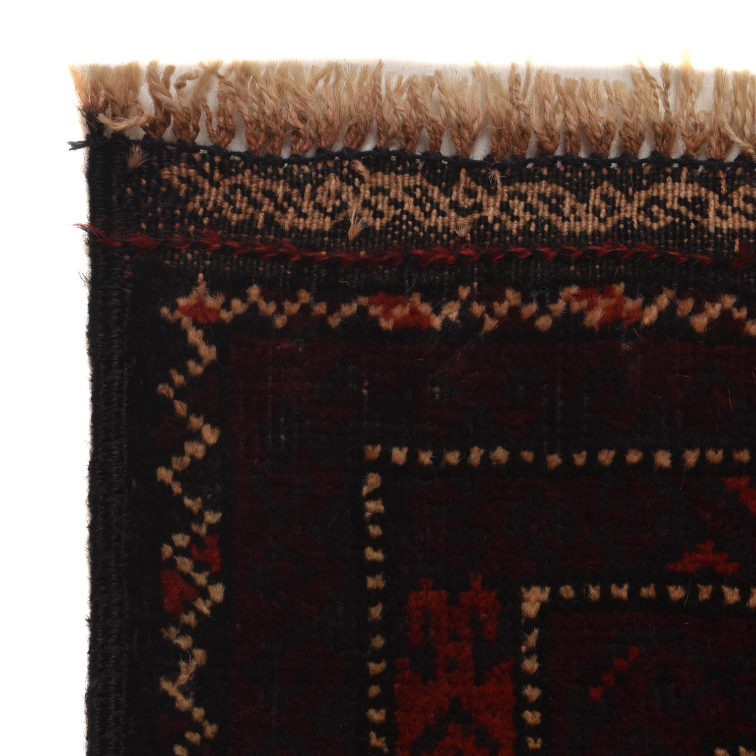 Baluchi Rug Handmade Multi Prayer Design 3x5 ft
