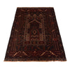 Baluchi Rug Handmade Multi Prayer Design 3x5 ft
