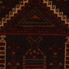 Baluchi Rug Handmade Multi Prayer Design 3x5 ft