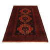 Baluchi Rug Handmade Red Geometric 4x6 ft