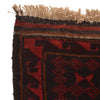Baluchi Rug Handmade Red Geometric 4x6 ft