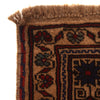 War Area Rug Handmade Brown Tank + Riffle + Helicopter 7x10