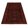 Baluchi Rug Handmade Red Geometric 4x6 ft