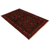 Baluchi Rug Handmade Red Geometric 4x6 ft