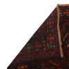 Baluchi Rug Handmade Red Geometric 4x6 ft