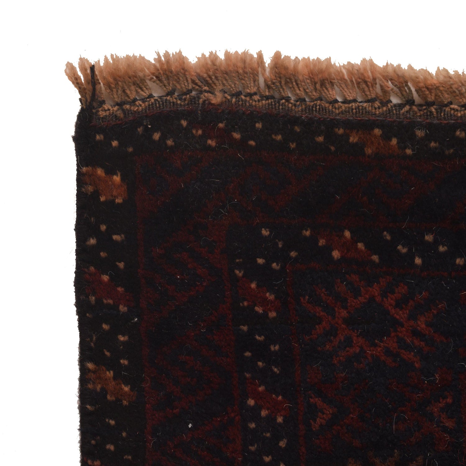 Baluchi Rug Handmade Multi Geometric 4x6 ft