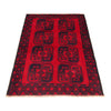 Baluchi Rug Handmade Red Geometric 3x5 ft