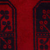 Baluchi Rug Handmade Red Geometric 3x5 ft